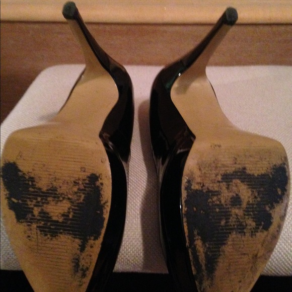 Nine West Patent Leather platform heels size 8 - Picture 3 of 4